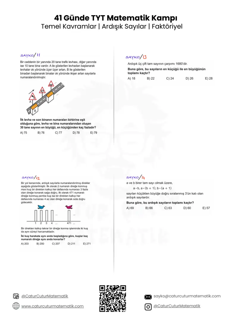 Ardışık Sayılar ve Faktöriyel PDF, sayfa 4 / 5