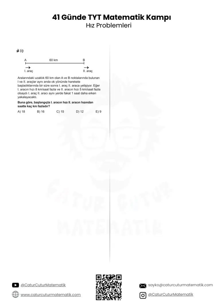 Hız Problemleri PDF, sayfa 9 / 9