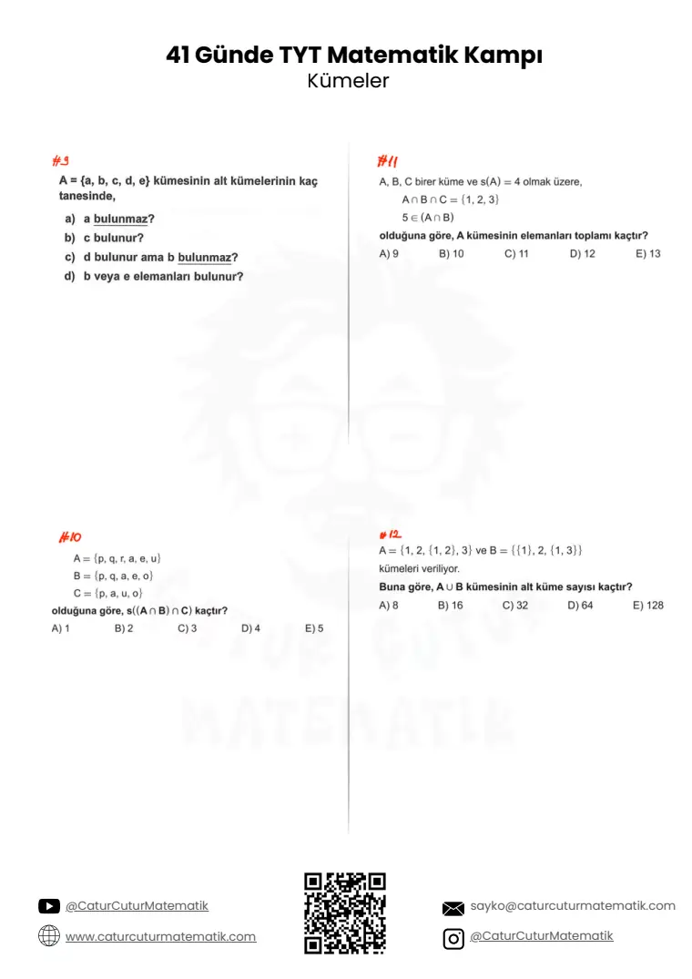 Kümeler PDF, sayfa 3 / 20
