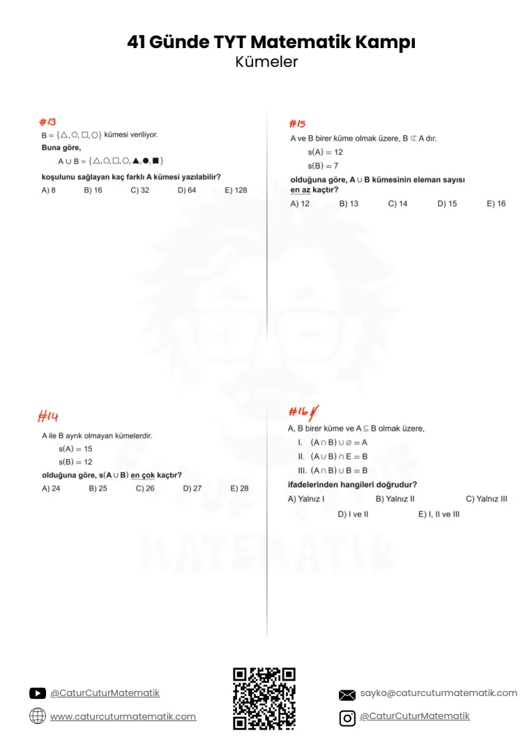 Kümeler PDF, sayfa 4 / 20