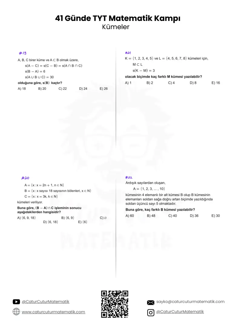 Kümeler PDF, sayfa 14 / 20