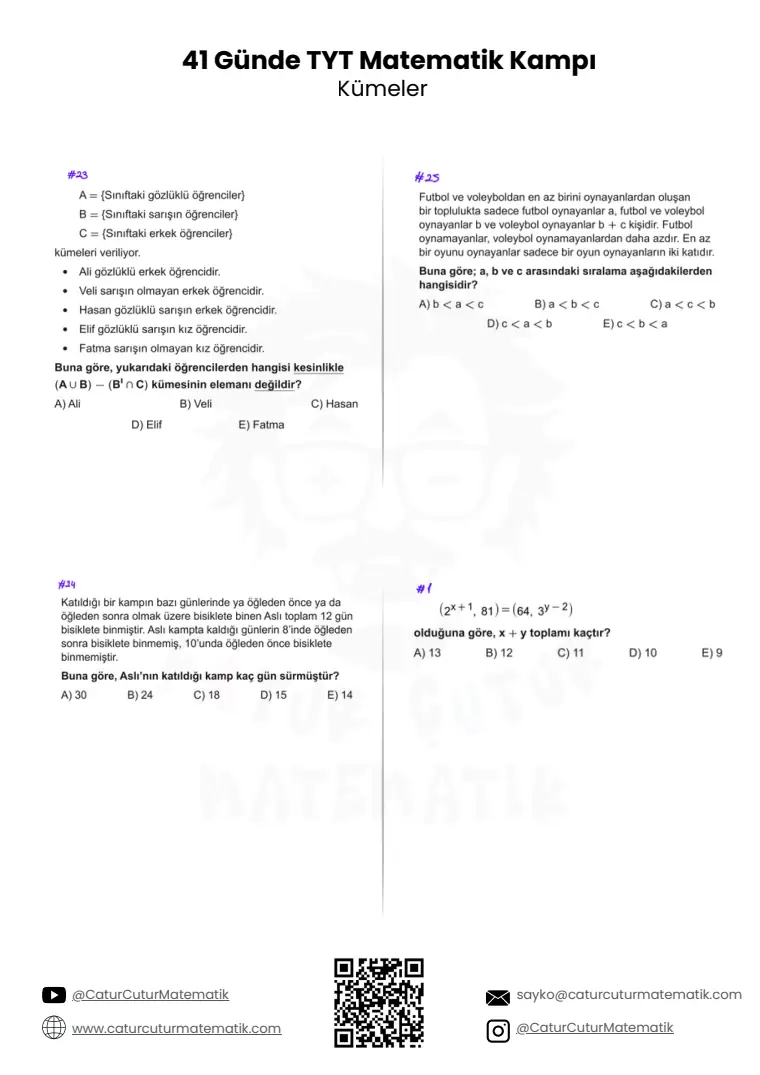 Kümeler PDF, sayfa 15 / 20
