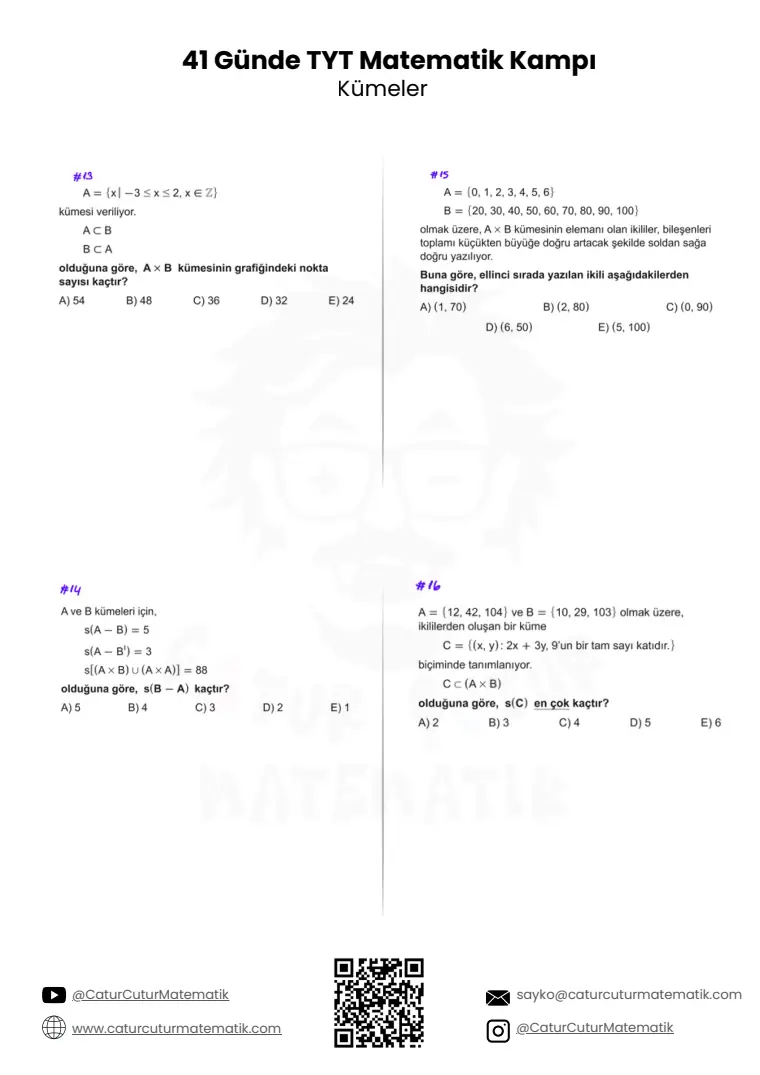 Kümeler PDF, sayfa 19 / 20