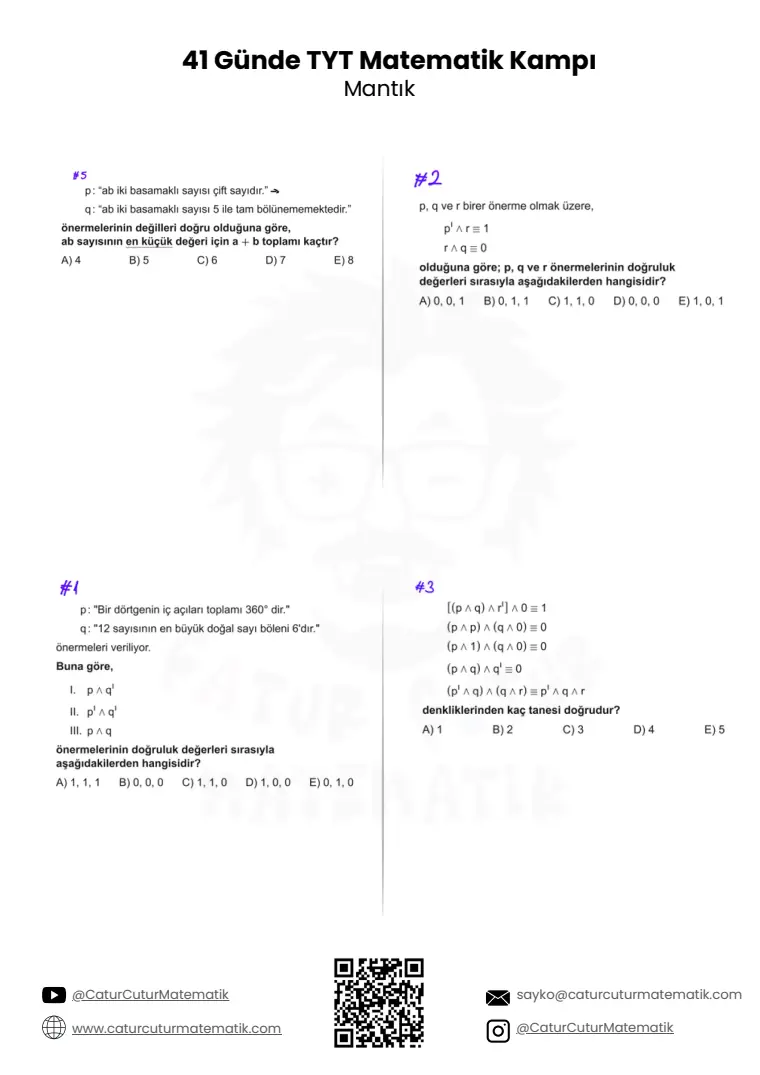 Mantık PDF, sayfa 2 / 13