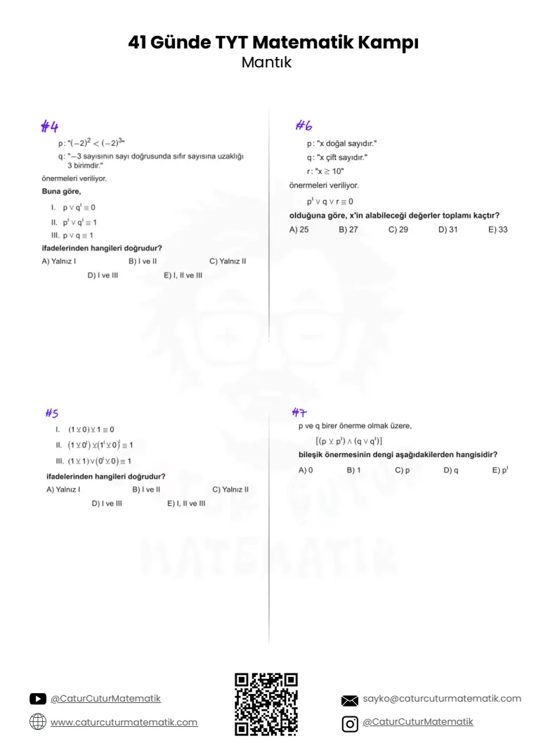 Mantık PDF, sayfa 3 / 13