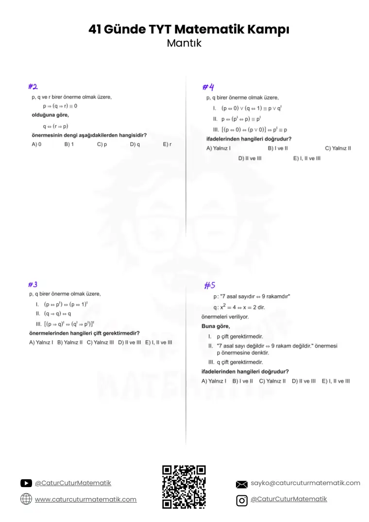 Mantık PDF, sayfa 6 / 13
