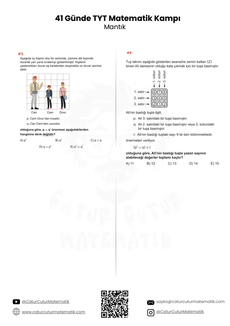 Mantık PDF, sayfa 11 / 13