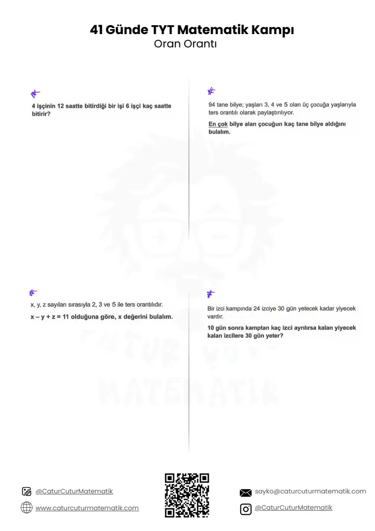 Oran ve Orantı PDF, sayfa 5 / 18