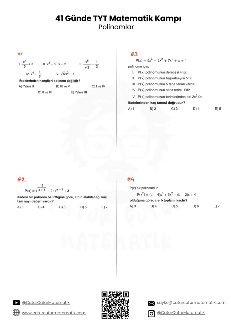Polinomlar PDF, sayfa 1 / 17