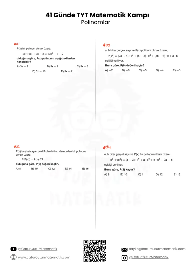 Polinomlar PDF, sayfa 6 / 17