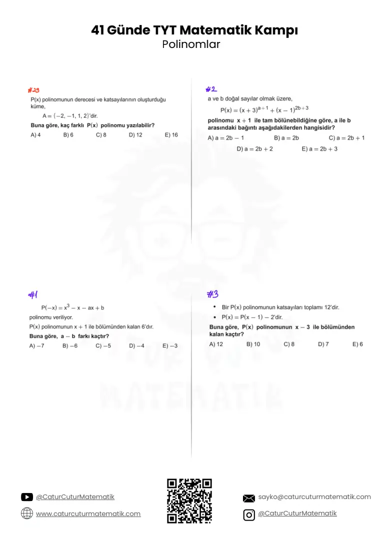 Polinomlar PDF, sayfa 8 / 17