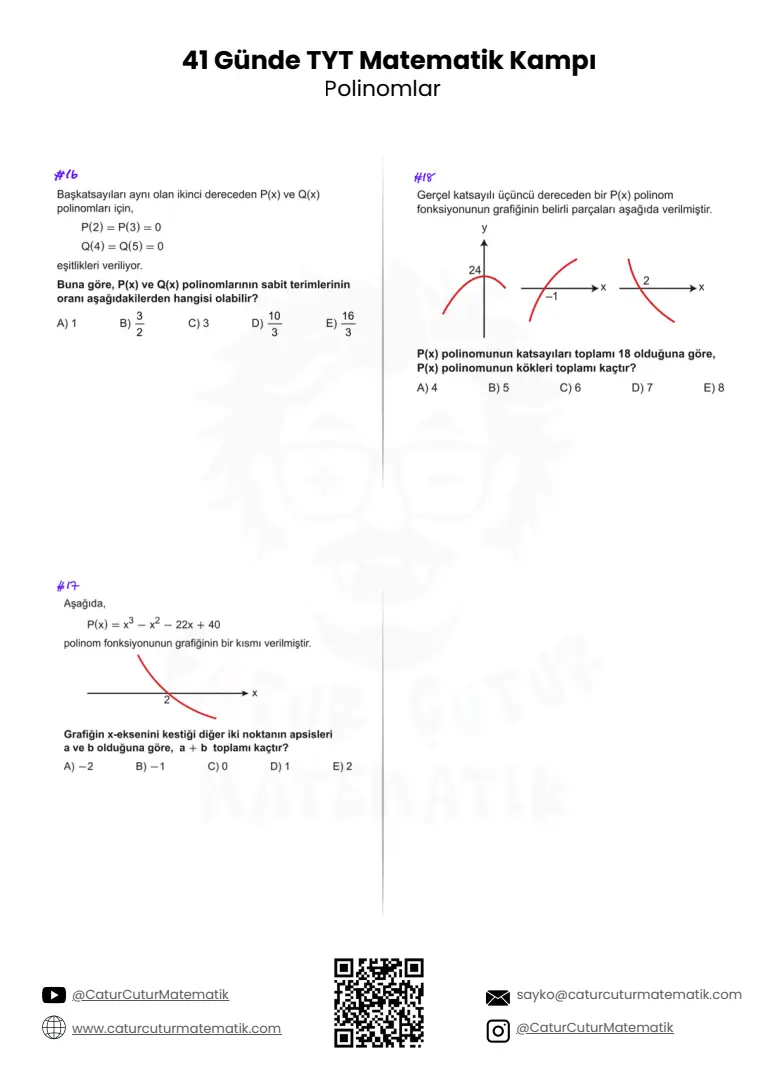 Polinomlar PDF, sayfa 12 / 17