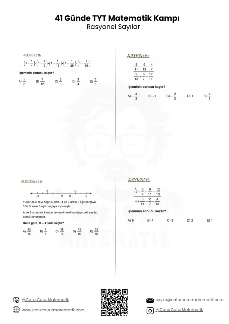 Rasyonel Sayılar PDF, sayfa 6 / 10