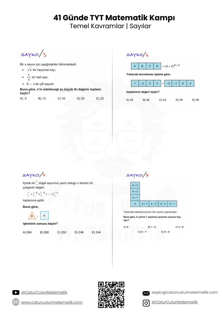 Sayılar PDF, sayfa 3 / 6
