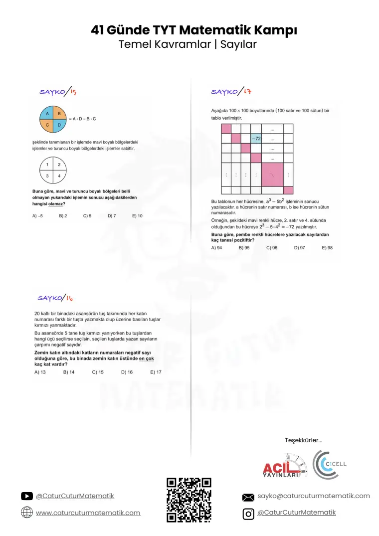 Sayılar PDF, sayfa 6 / 6