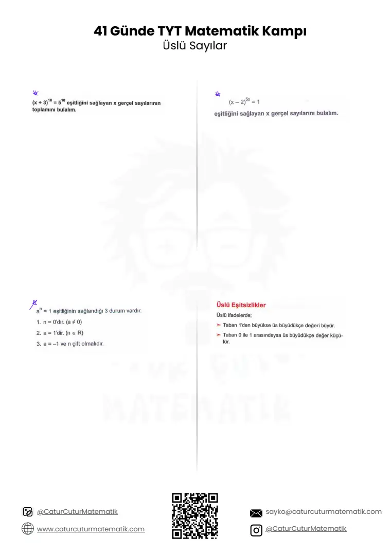 Üslü Sayılar PDF, sayfa 13 / 24