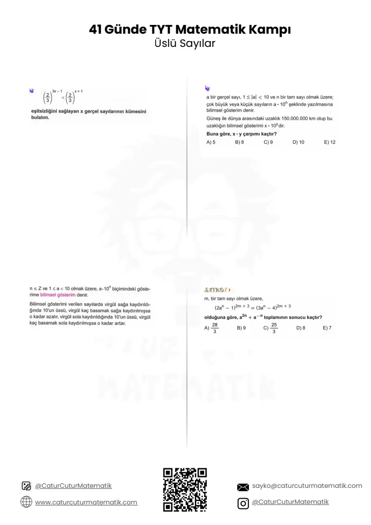 Üslü Sayılar PDF, sayfa 14 / 24